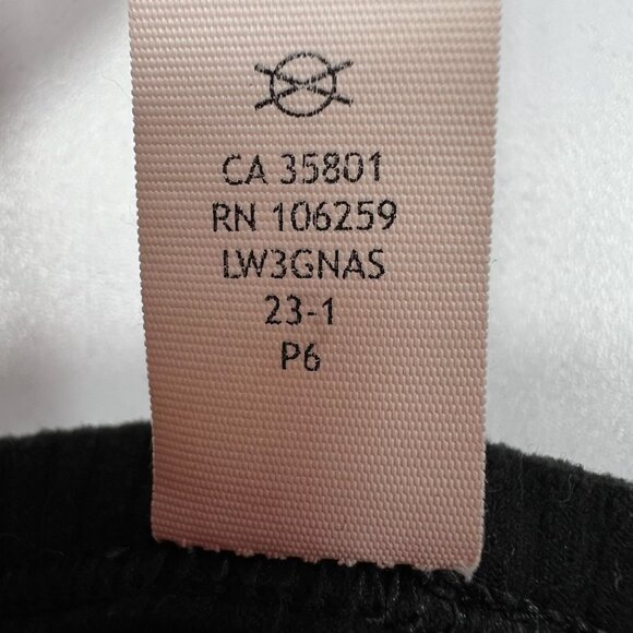 Lululemon All It Takes Ribbed Nulu T-Shirt Black Size 8 - Picture 6 of 8